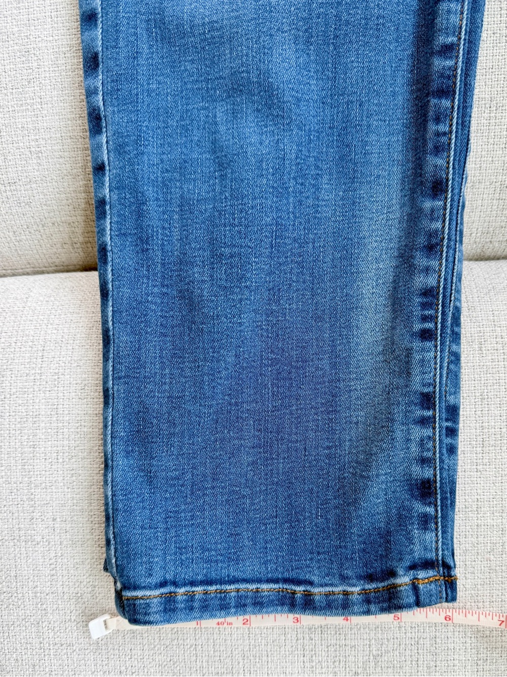 J. Jill Boyfriend Jeans in Medium Blue Wash - Picture 8 of 8